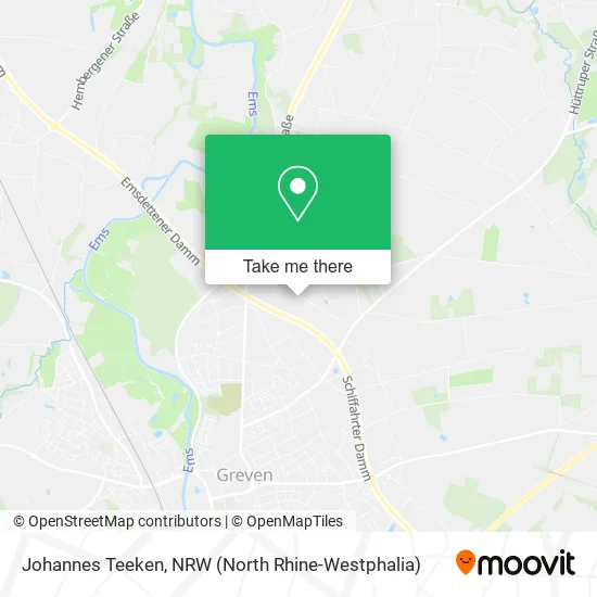 Карта Johannes Teeken