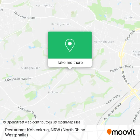 Карта Restaurant Kohlenkrug