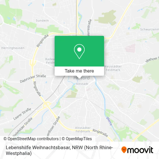 Lebenshilfe Weihnachtsbasar map