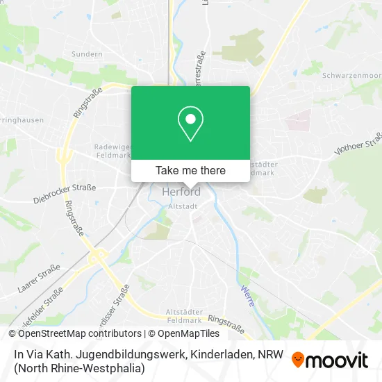 In Via Kath. Jugendbildungswerk, Kinderladen map