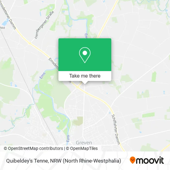 Карта Quibeldey's Tenne