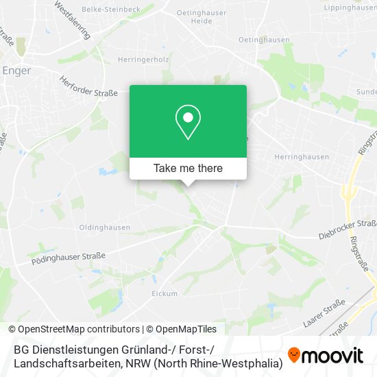 BG Dienstleistungen Grünland-/ Forst-/ Landschaftsarbeiten map