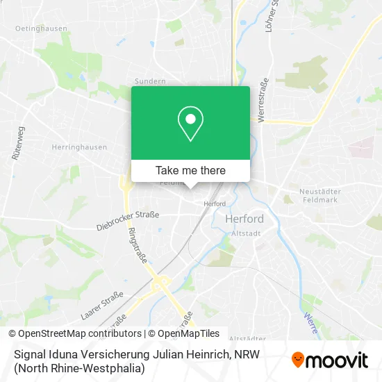 Карта Signal Iduna Versicherung Julian Heinrich