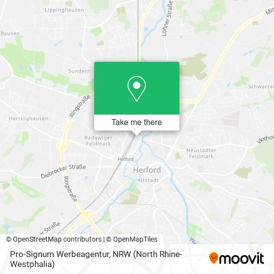 Карта Pro-Signum Werbeagentur