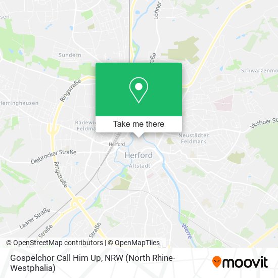 Gospelchor Call Him Up map