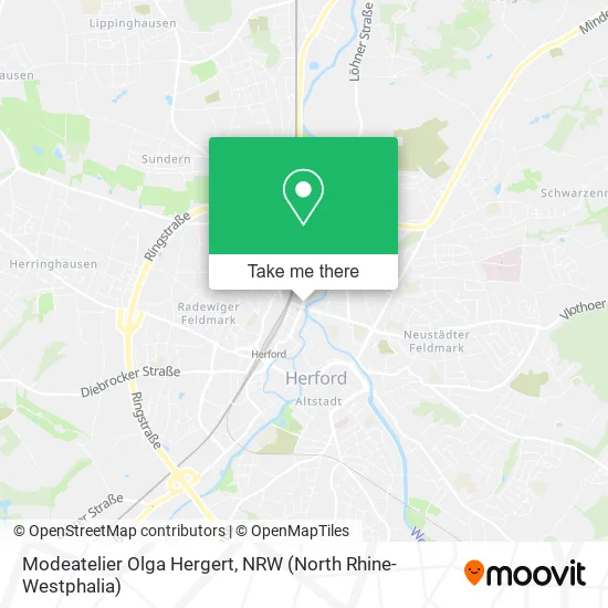 Карта Modeatelier Olga Hergert