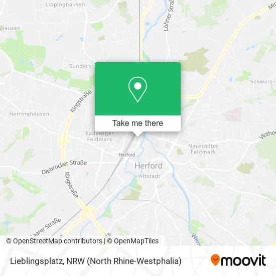 Карта Lieblingsplatz