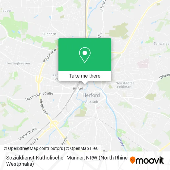 Карта Sozialdienst Katholischer Männer