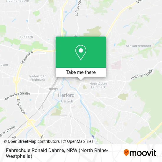 Fahrschule Ronald Dahme map