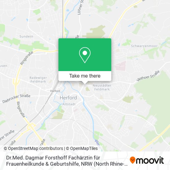 Dr.Med. Dagmar Forsthoff Fachärztin für Frauenheilkunde & Geburtshilfe map