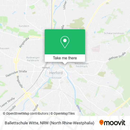 Карта Ballettschule Witte