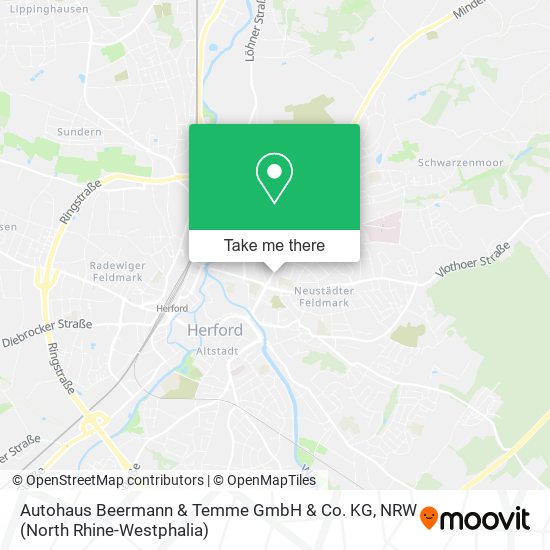 Autohaus Beermann & Temme GmbH & Co. KG map