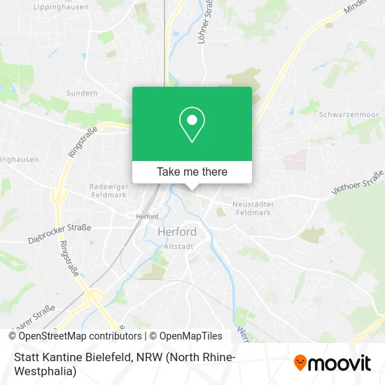 Statt Kantine Bielefeld map