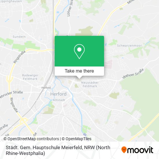 Städt. Gem. Hauptschule Meierfeld map
