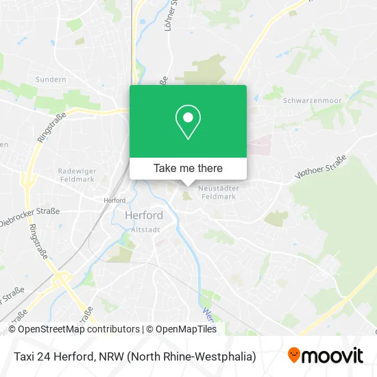 Карта Taxi 24 Herford