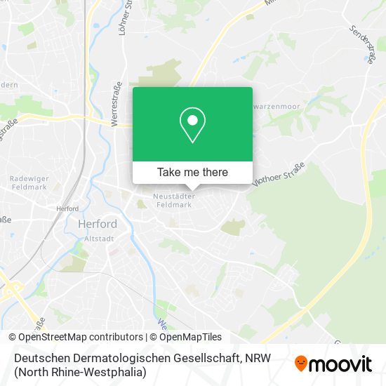 Deutschen Dermatologischen Gesellschaft map