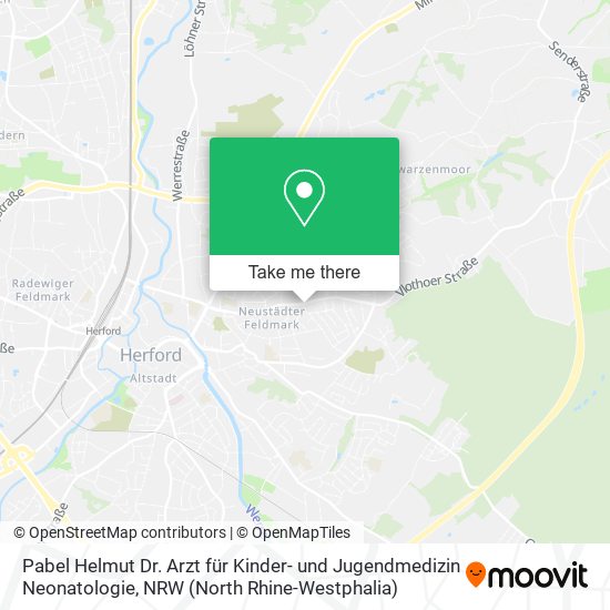 Pabel Helmut Dr. Arzt für Kinder- und Jugendmedizin Neonatologie map