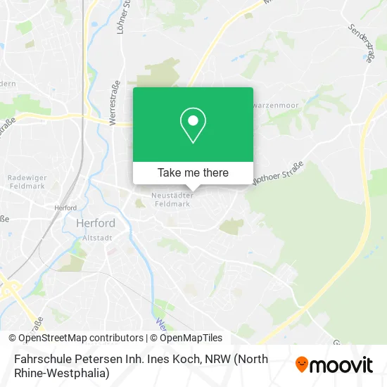 Fahrschule Petersen Inh. Ines Koch map