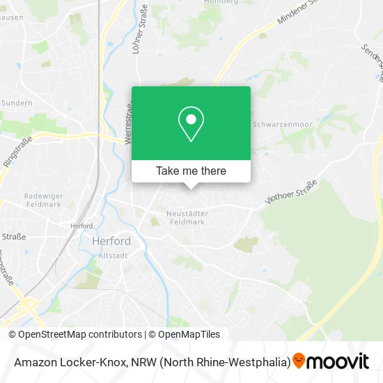 Карта Amazon Locker-Knox