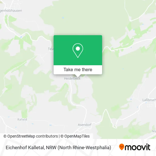 Карта Eichenhof Kalletal