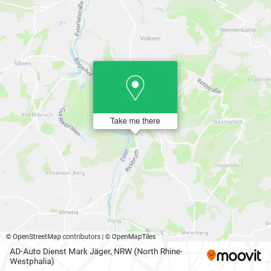 Карта AD-Auto Dienst Mark Jäger