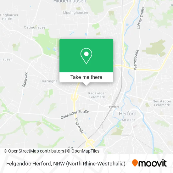 Карта Felgendoc Herford