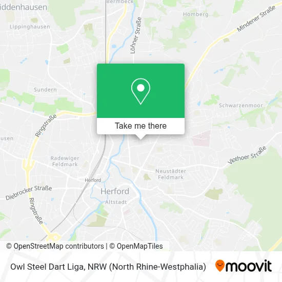 Owl Steel Dart Liga map