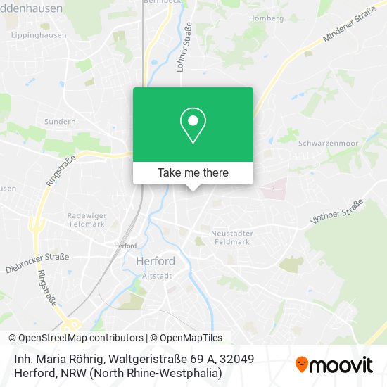 Inh. Maria Röhrig, Waltgeristraße 69 A, 32049 Herford map