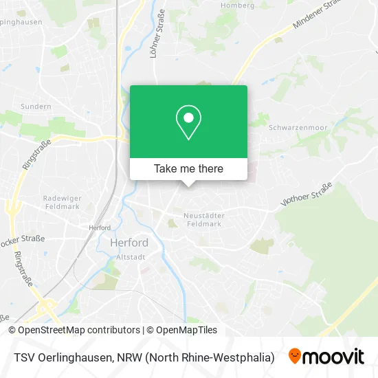 Карта TSV Oerlinghausen