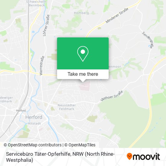 Servicebüro Täter-Opferhilfe map