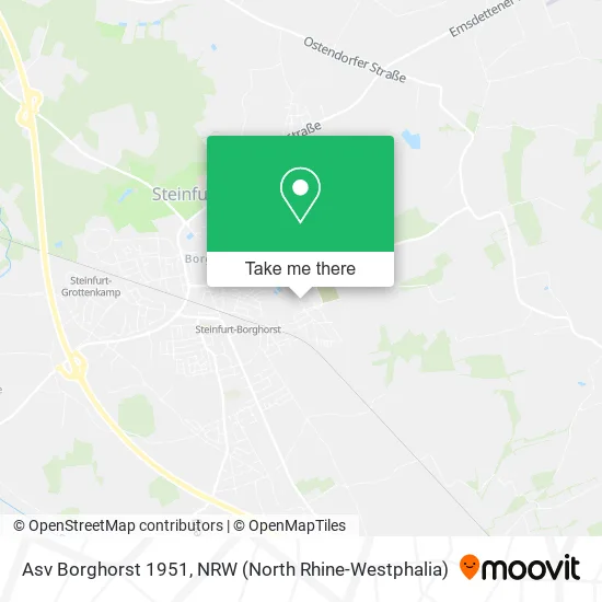 Карта Asv Borghorst 1951