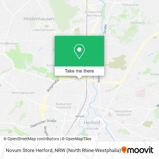 Карта Novum Store Herford