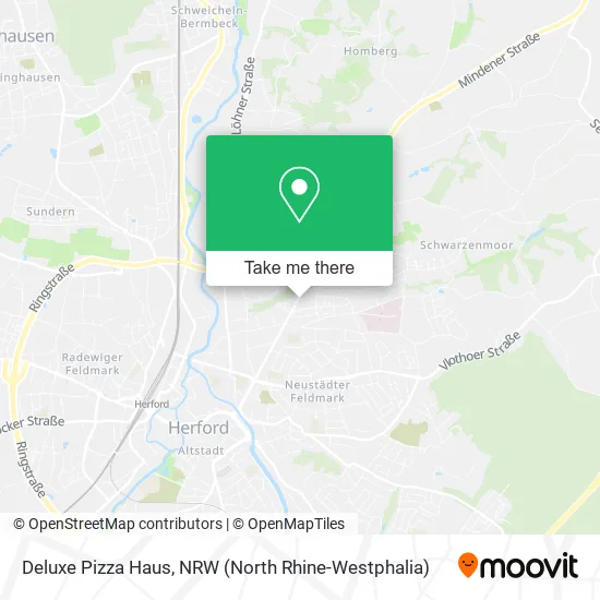 Карта Deluxe Pizza Haus