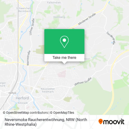 Neversmoke Raucherentwöhnung map