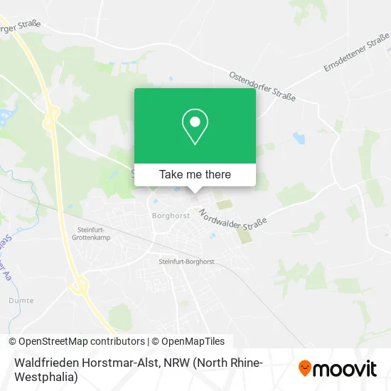Карта Waldfrieden Horstmar-Alst