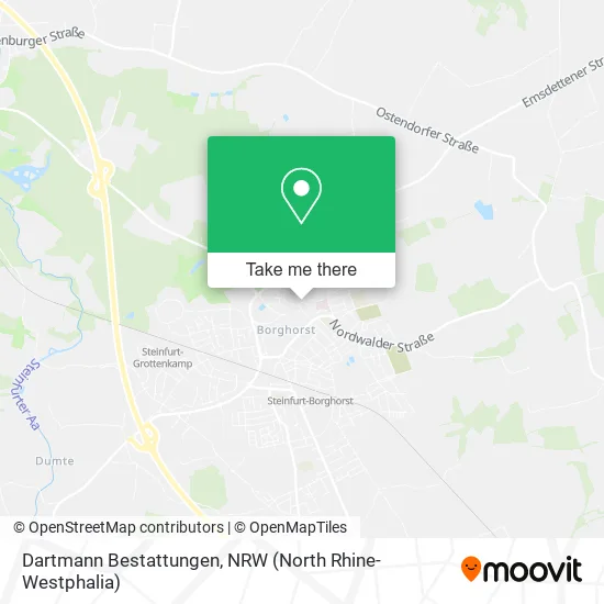 Dartmann Bestattungen map