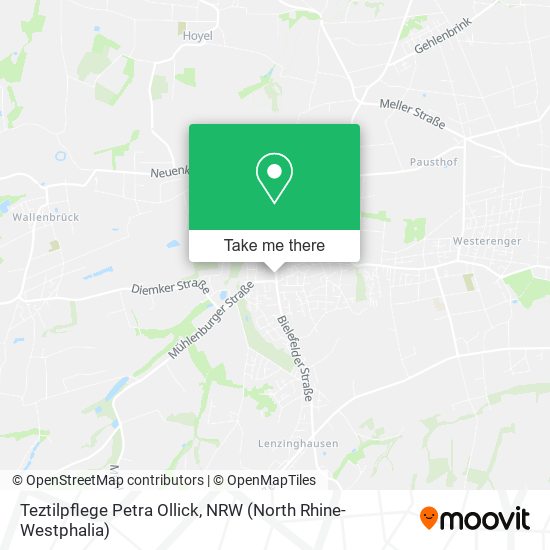 Teztilpflege Petra Ollick map
