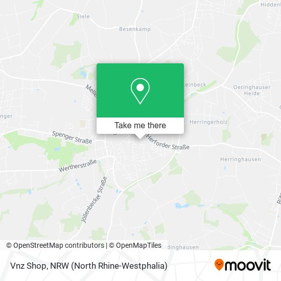 Vnz Shop map