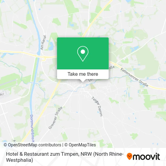 Hotel & Restaurant zum Timpen map