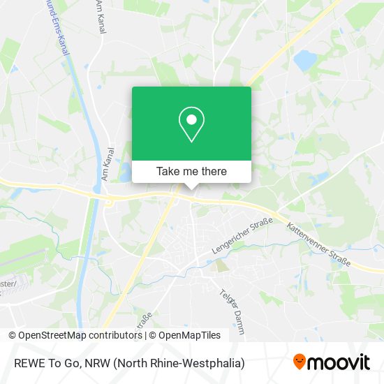 REWE To Go map