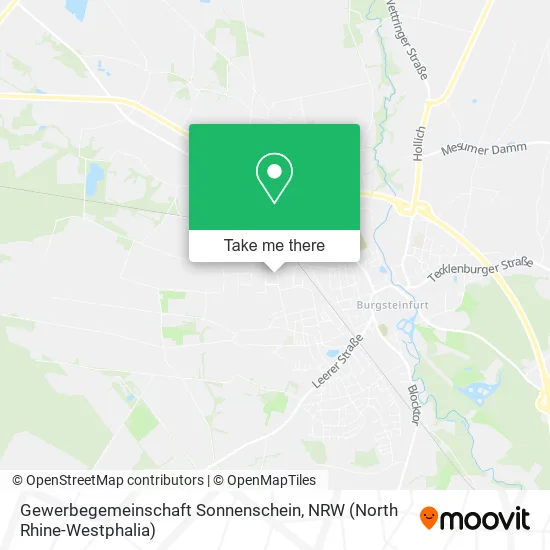 Карта Gewerbegemeinschaft Sonnenschein