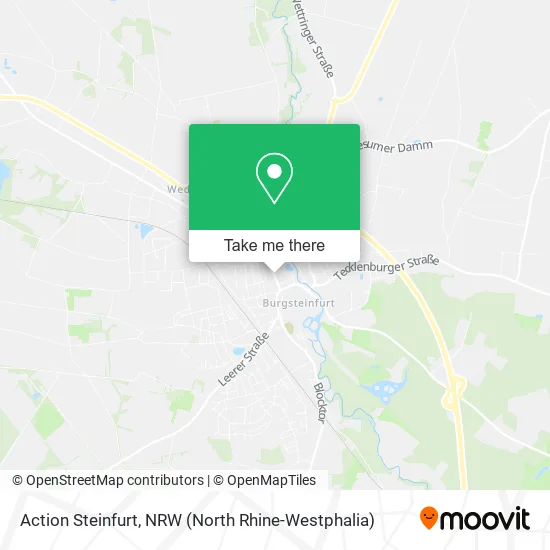 Карта Action Steinfurt