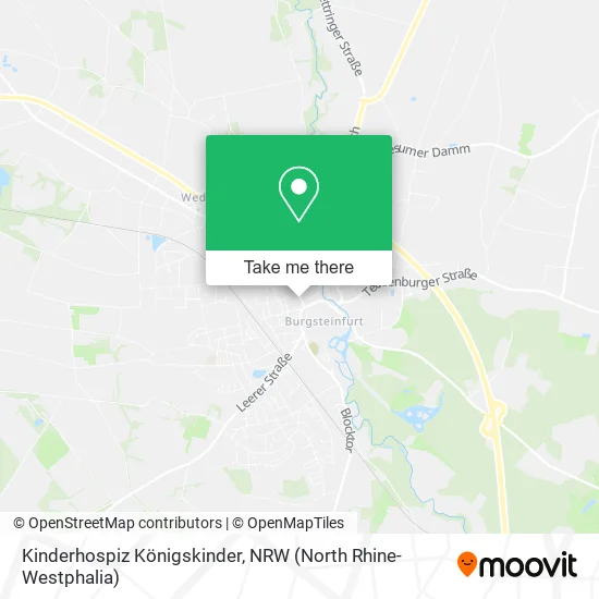 Kinderhospiz Königskinder map