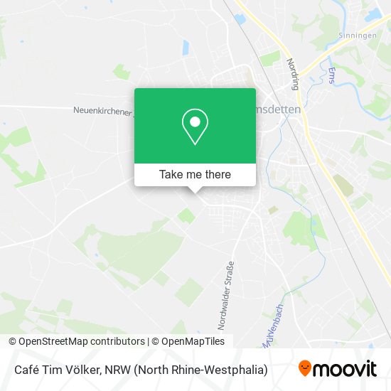 Café Tim Völker map