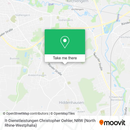 It-Dienstleistungen Christopher Oehler map