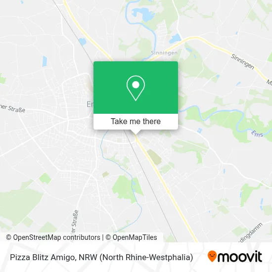 Pizza Blitz Amigo map