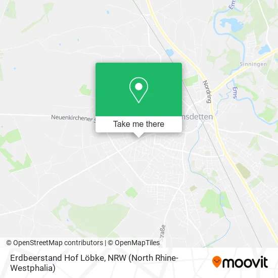 Карта Erdbeerstand Hof Löbke