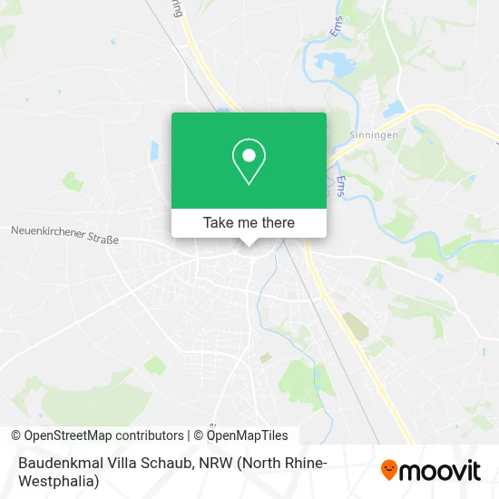 Baudenkmal Villa Schaub map