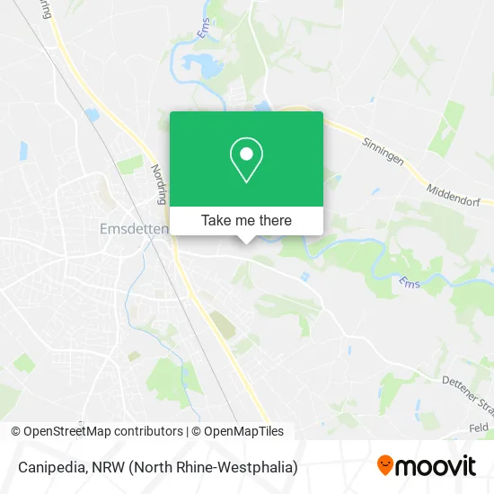 Карта Canipedia