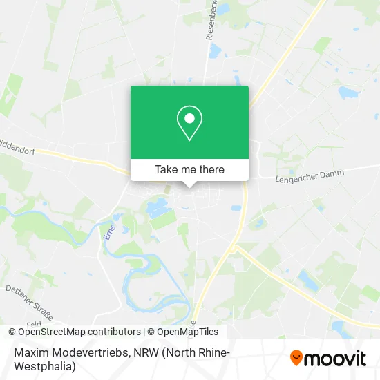 Карта Maxim Modevertriebs